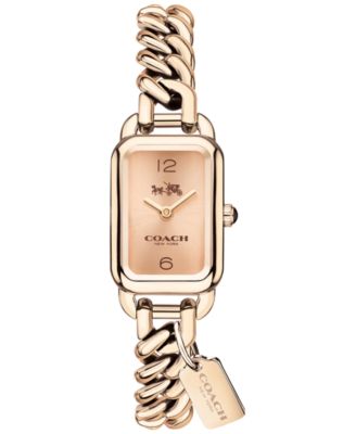 COACH - Women's Ludlow Gold-Tone Bracelet Watch 17x24mm 14502723
