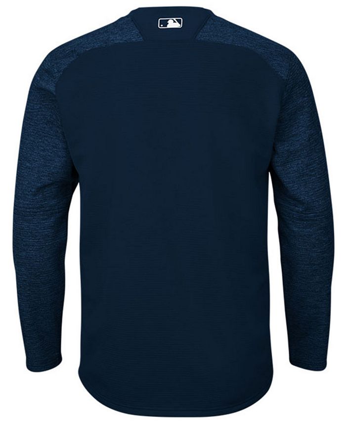 Majestic Men s Cleveland Indians AC On Field Tech Fleece Pullover