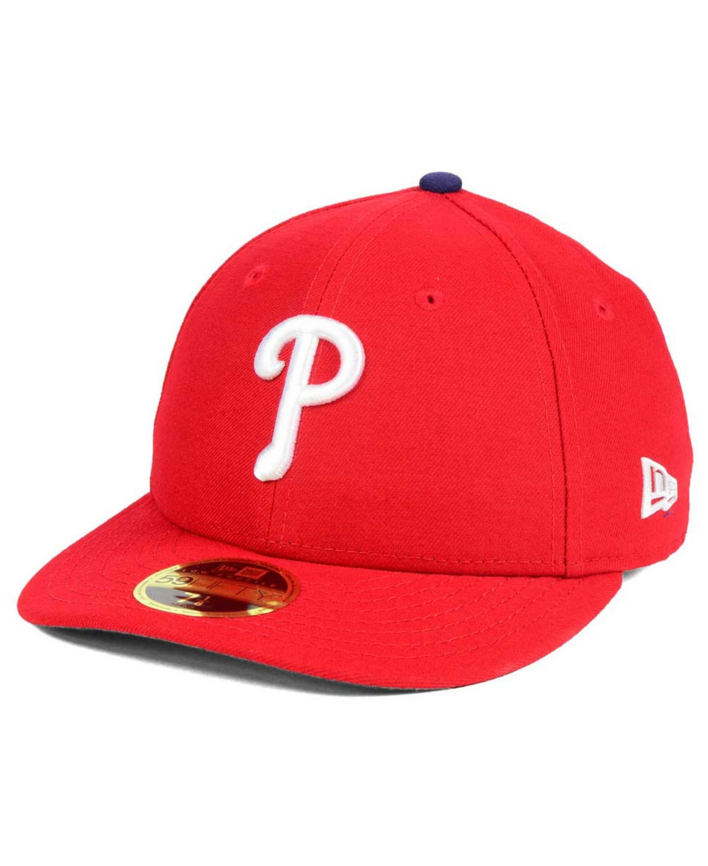 Мужская кепка New Era Philadelphia Phillies Low Profile AC Performance 59FIFTY — фото 1