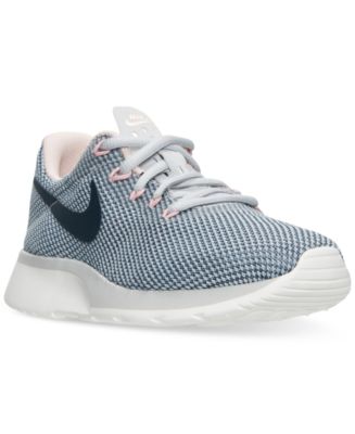 Nike women's tanjun racer on sale casual sneakers from finish line