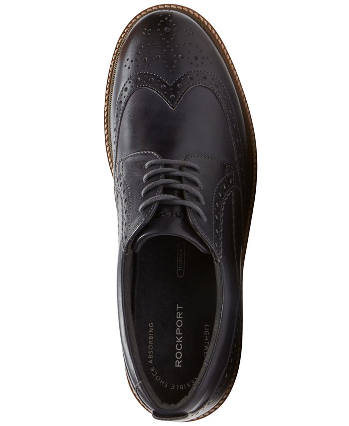 rockport men's marshall wingtip oxfords