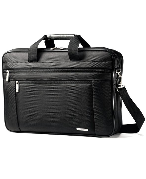 Samsonite Classic Two Gusset Toploader Laptop Briefcase & Reviews