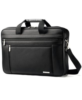 Samsonite Classic Two Gusset Toploader Laptop Briefcase - Macy's