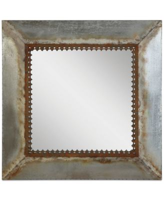 3R Studio - Square Metal-Framed Mirror