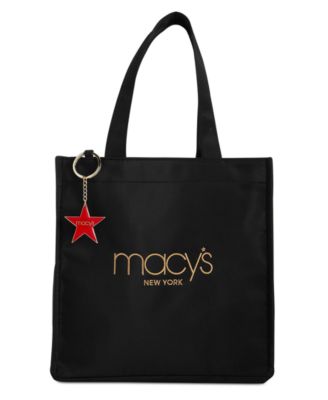 Macys leather hot sale tote bag