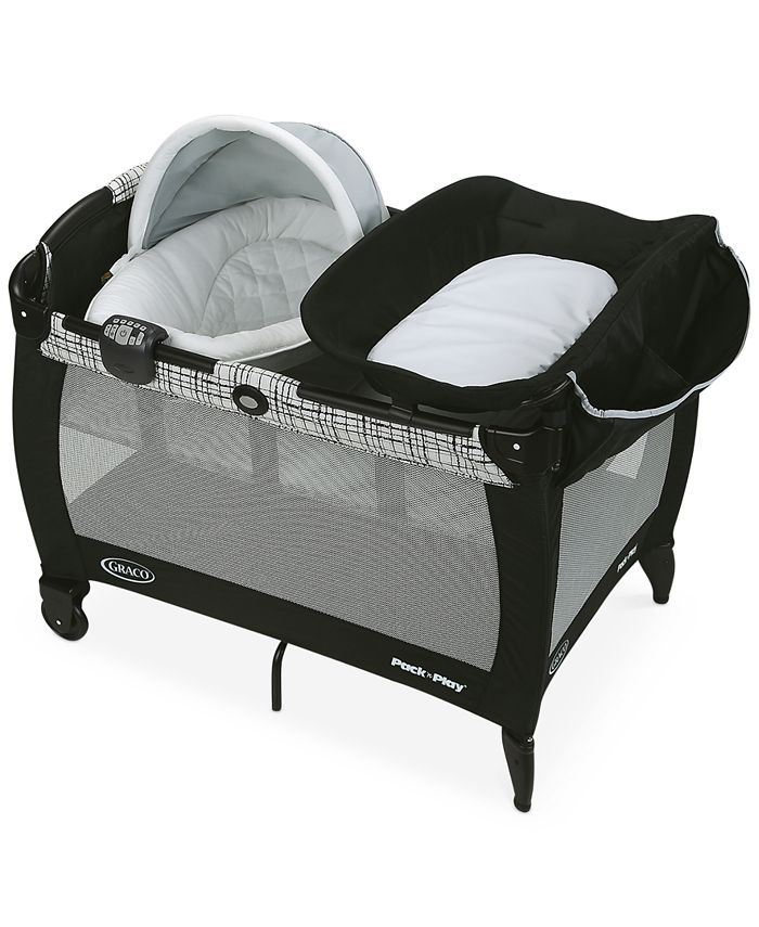 Graco Newborn Napper Playard with Soothe Surround Macy s