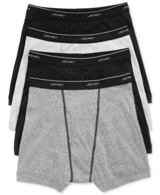 Men's Classic Collection Tagless Boxer Briefs 4-Pack