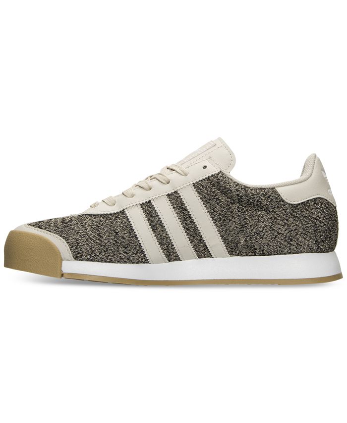 adidas Men's Samoa Textile Casual Sneakers from Finish Line - Macy's