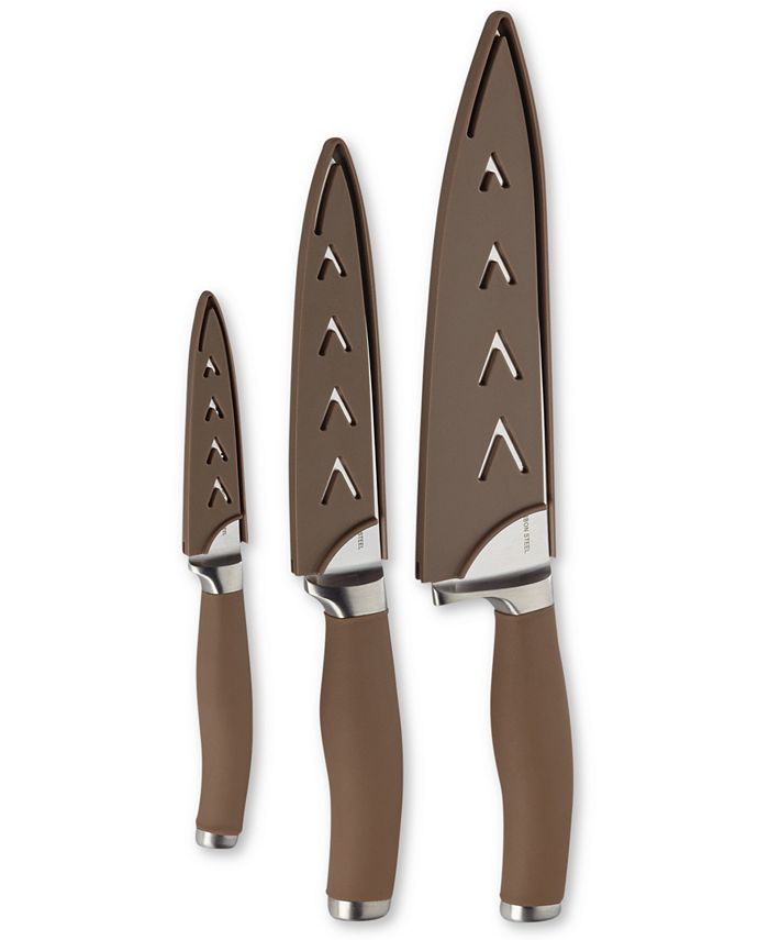 Anolon SureGrip 3Pc. Stainless Steel Japanese Cutlery Set Macy's