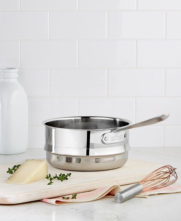 AllClad Stainless Steel 3 Qt. Double Boiler Insert & Reviews