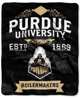 Northwest Company - Purdue Boilermakers Raschel Rebel Throw Blanket