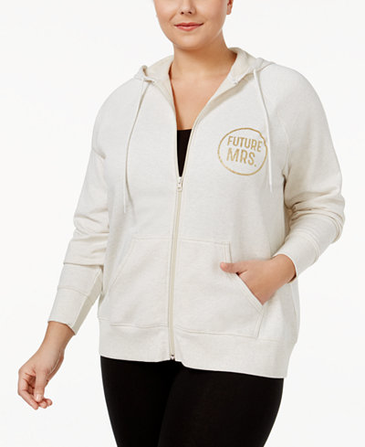 Ideology Plus Size Bridal Party Hoodie, Only at Macy's