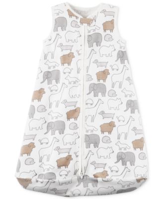 Carter's - Animal-Print Cotton Sleep Bag, Baby Boys & Girls (0-24 months)