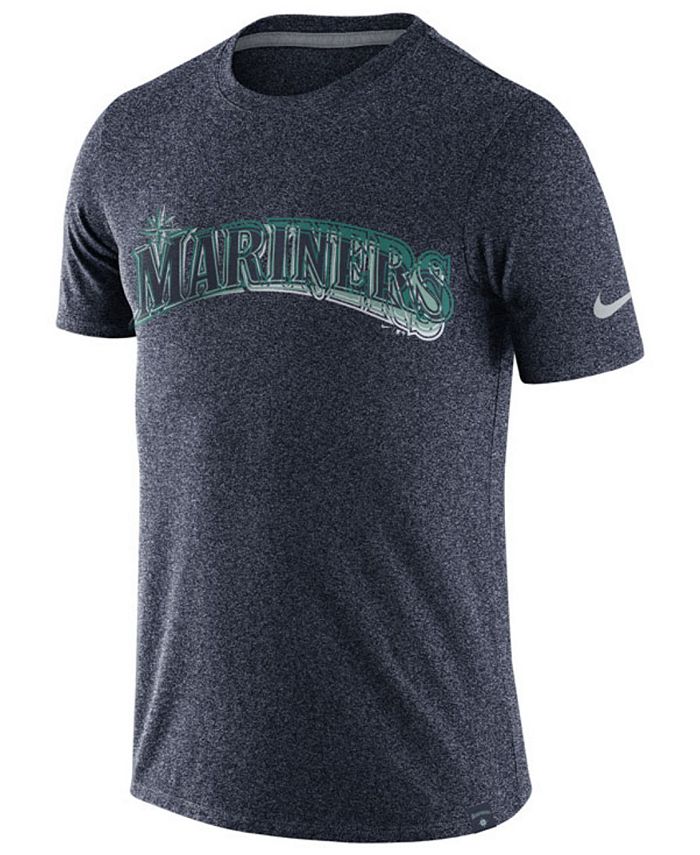Nike Men's Seattle Mariners Marled T-Shirt - Macy's