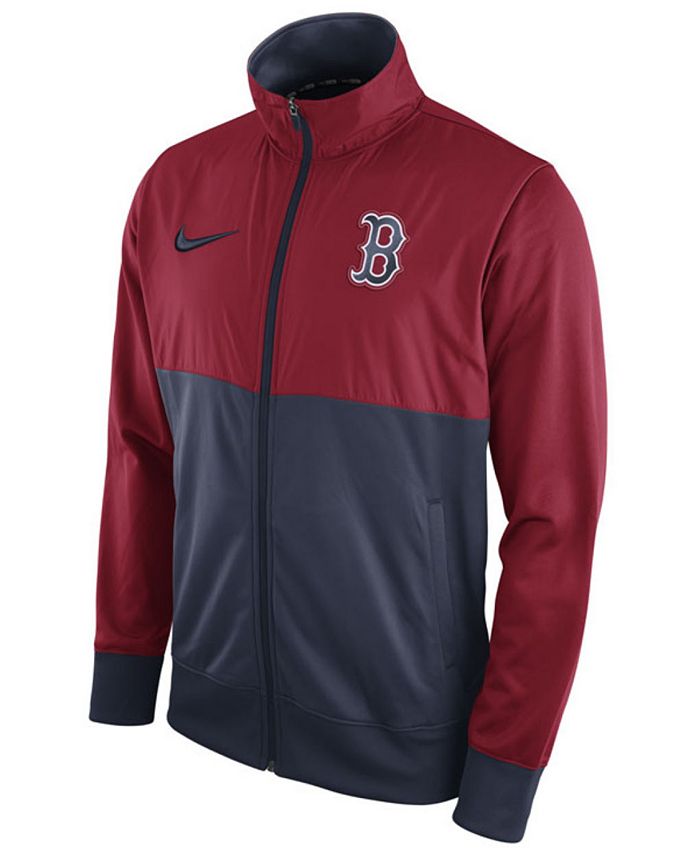 Nike Men's Boston Red Sox Track Jacket - Macy's