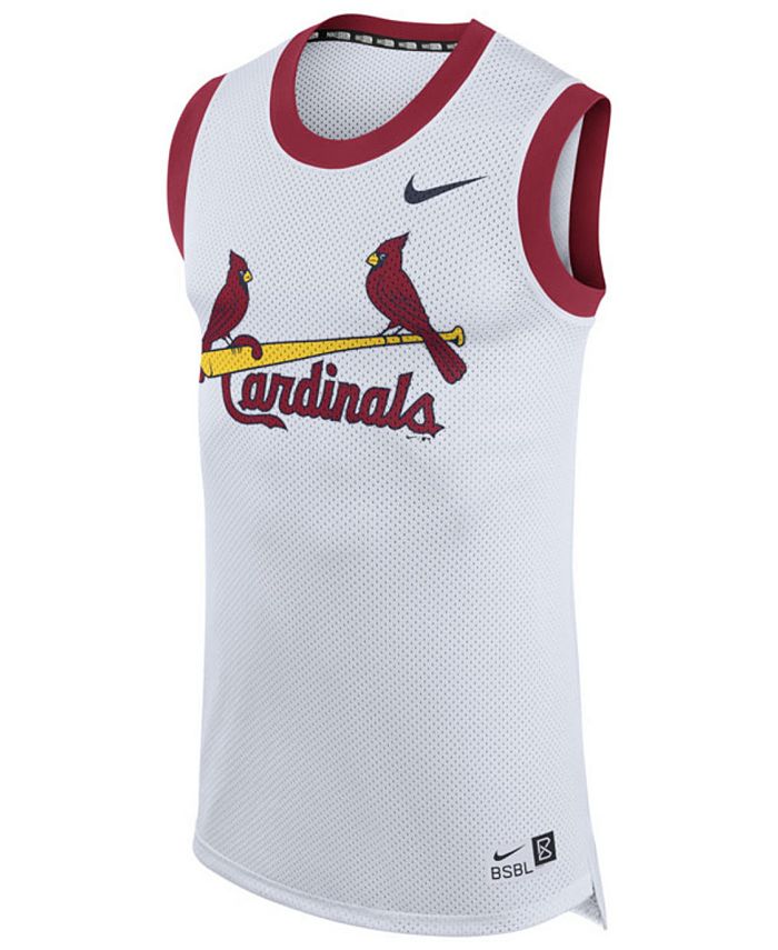 Nike Athletic (MLB St. Louis Cardinals) Men's Sleeveless Pullover Hoodie