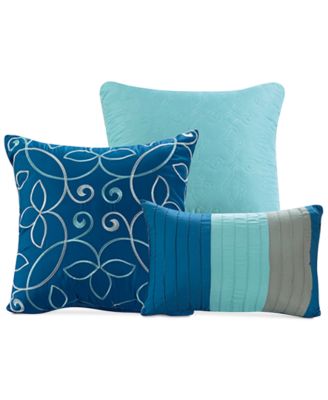 Hallmart Collectibles CLOSEOUT! Krissa Embroidered 7-Piece Queen Comforter Set