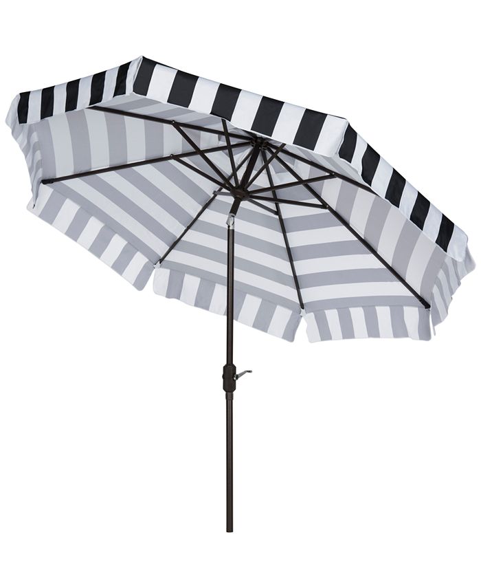 Safavieh - Nordan Outdoor 9' Umbrella, Quick Ship