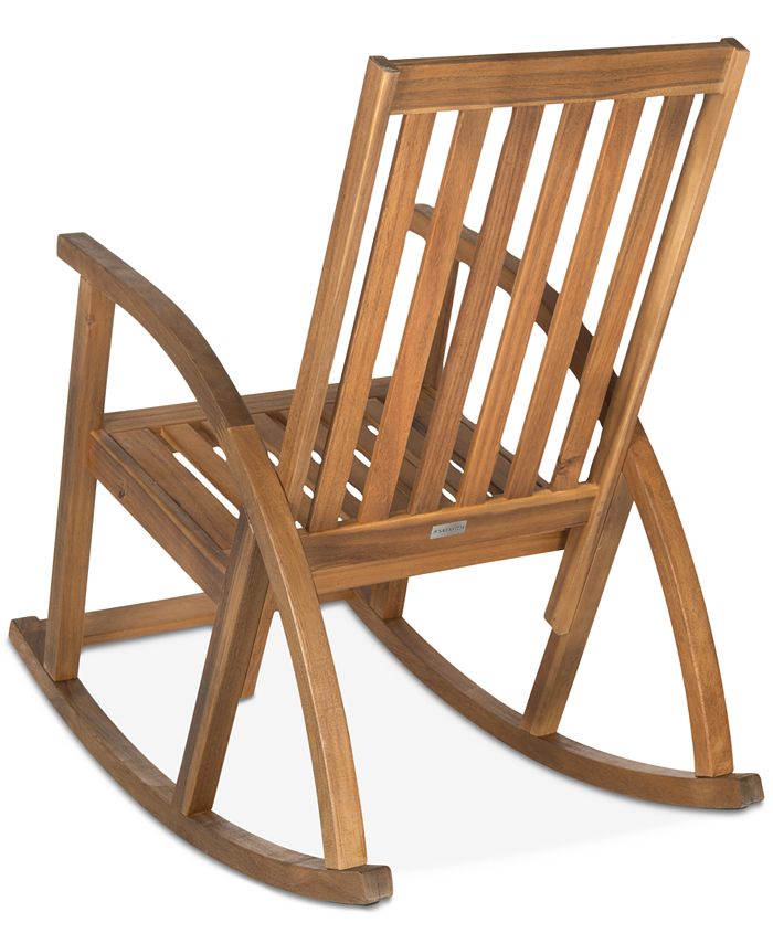 Safavieh - Troy Outdoor Rocking Chair, Quick Ship