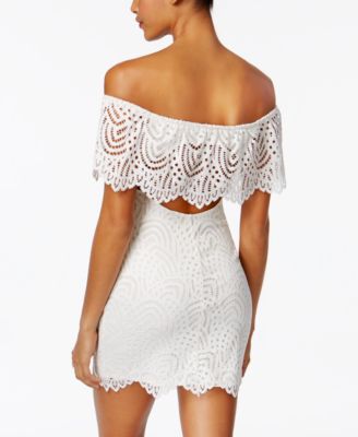 White Lace Dress Macy s Material Girl