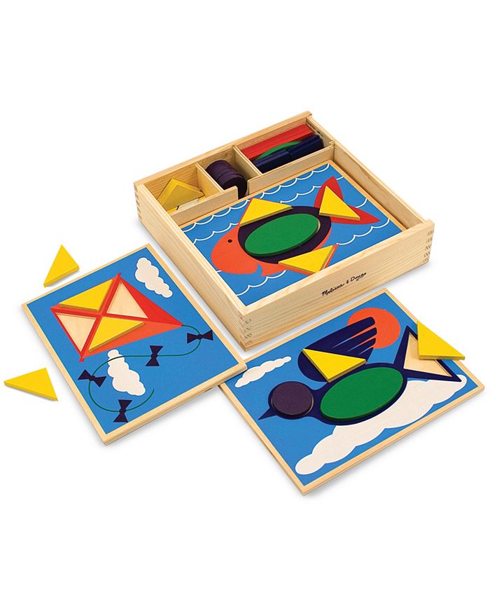 Melissa & doug beginner pattern blocks 2025