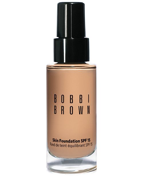 Bobbi Brown Skin Foundation Spf 15 1 Oz Reviews Foundation Beauty Macy S