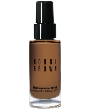 Bobbi Brown Skin Oil-free Liquid Foundation Broad Spectrum Spf 15 In 7.0 Almond (medium Brown With Yellow Undertones)