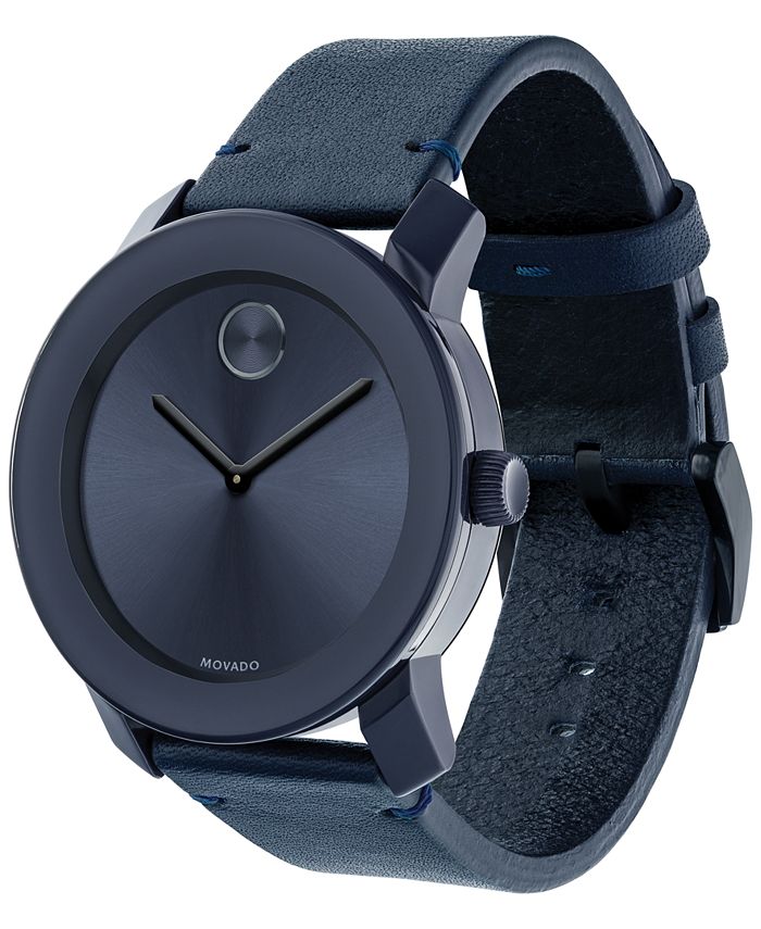 movado bold blue
