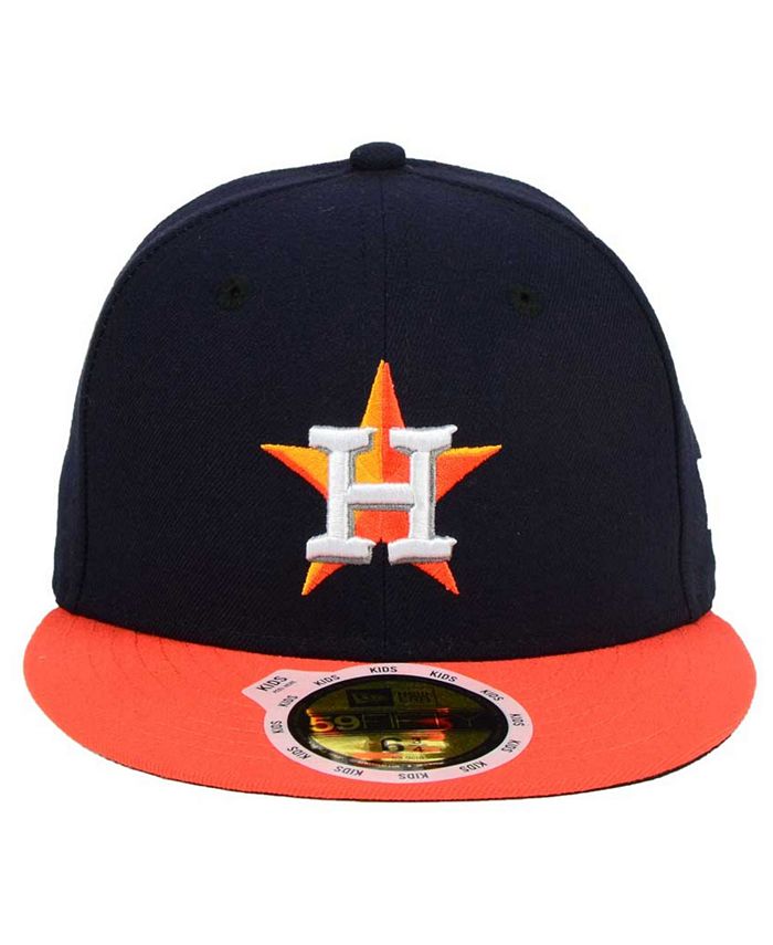 New Era Kids' Houston Astros Authentic Collection 59FIFTY Cap - Macy's