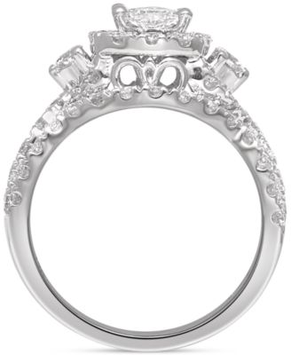 Macy's Diamond Bridal Set (2 Ct. T.w.) In 14k White Gold - Macy's