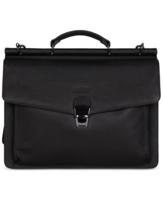 Kenneth Cole Reaction My Rod-Ern Life Leather Dual-Compartment Computer Portfolio Bag