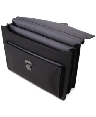 Kenneth Cole Reaction My Rod-Ern Life Leather Dual-Compartment Computer Portfolio Bag