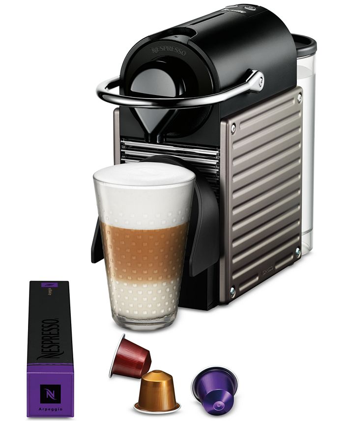 Nespresso by Breville Pixie Titan Espresso Machine Macy's