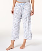 Hue Temp Tech Cat-Print Capri Pajama Pants - Macy's