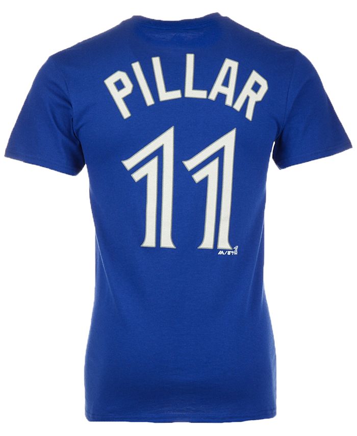 Majestic Men's Kevin Pillar Toronto Blue Jays Official Player T-Shirt -  Macy's