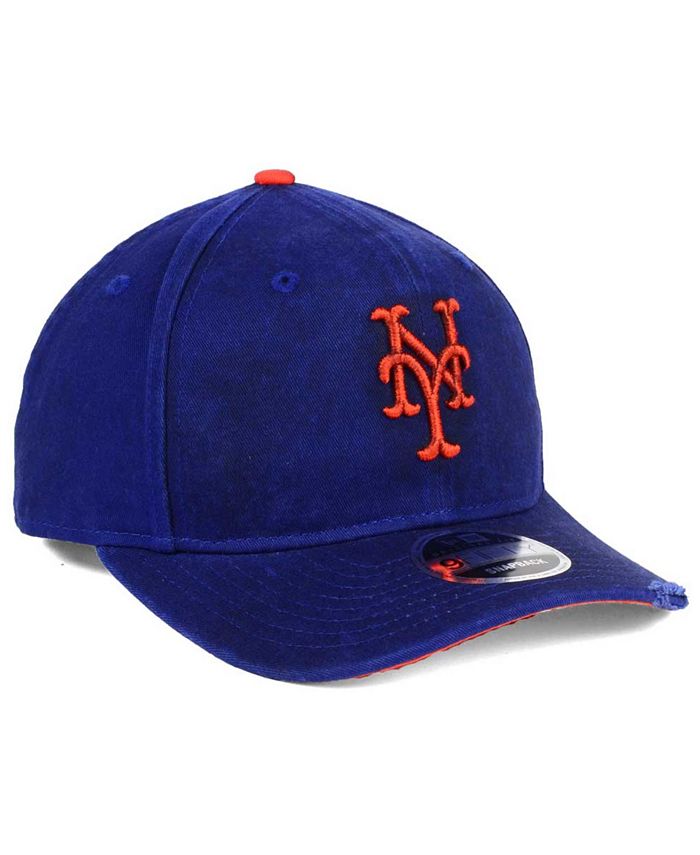 New Era New York Mets Team Rustic 9FIFTY Snapback Cap - Macy's