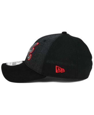 New Era Atlanta Braves Black Heathered 39THIRTY Cap - Macy's