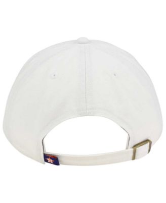 '47 Brand Houston Astros White Clean Up Cap
