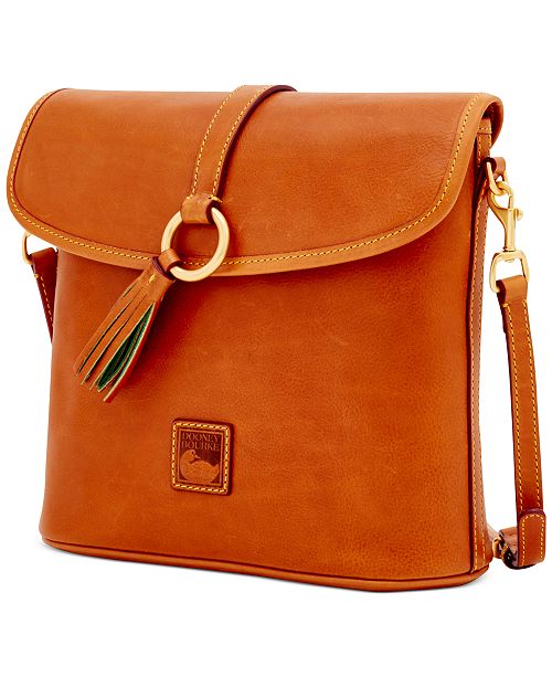 Dooney & Bourke Dottie Leather Crossbody & Reviews - Handbags ...
