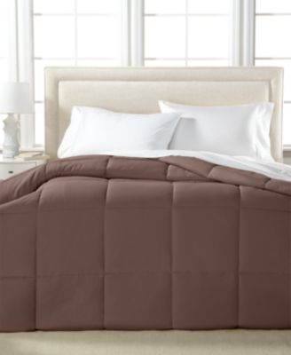 Color Hypoallergenic Down Alternative Light Warmth Microfiber Comforters