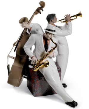 Lladrò Jazz Trio Figurine In Multi