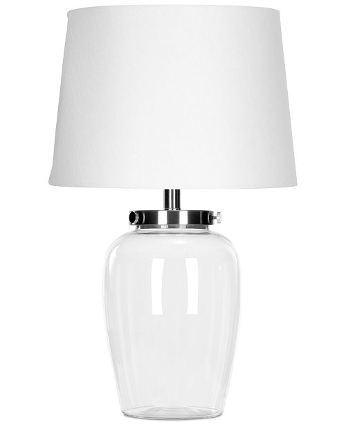 Safavieh Evan Clear Glass Table Lamp Reviews All Lighting
