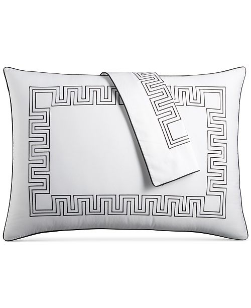 Hotel Collection Greek Key Cotton King Sham Created For Macy S