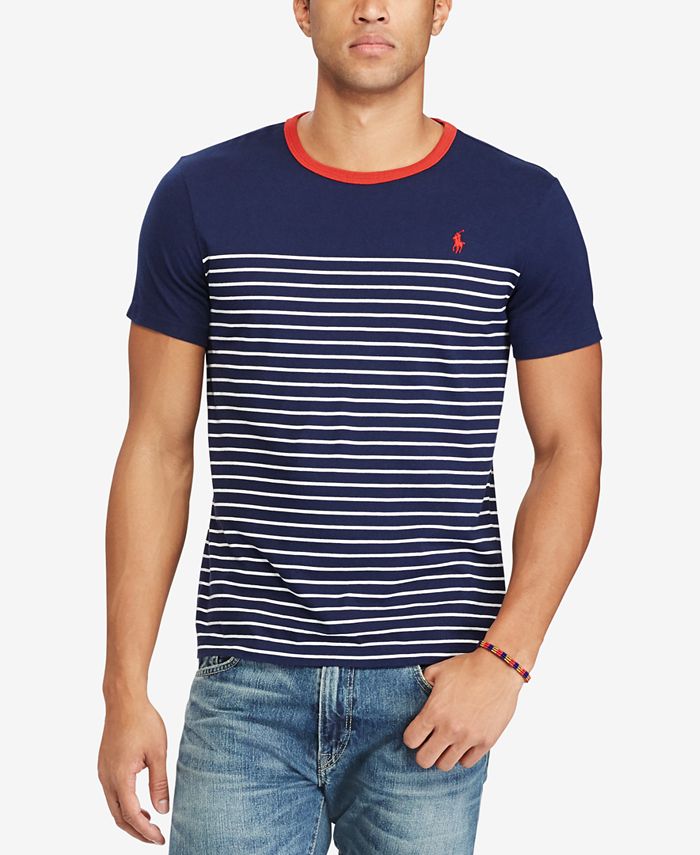 Polo Ralph Lauren Mens Custom Slim Fit T Shirt Macys 
