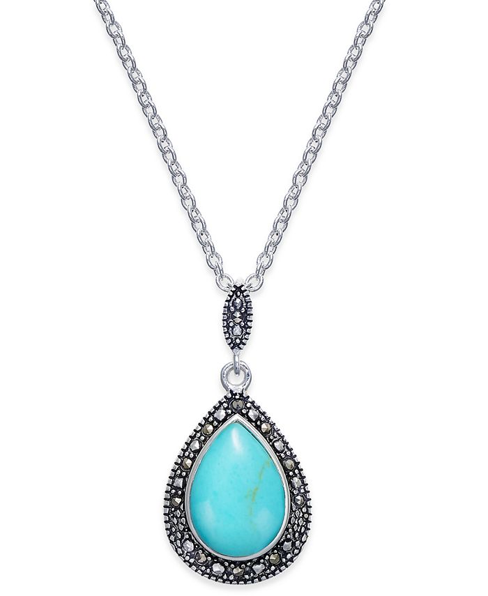 Turquoise discount necklace macys