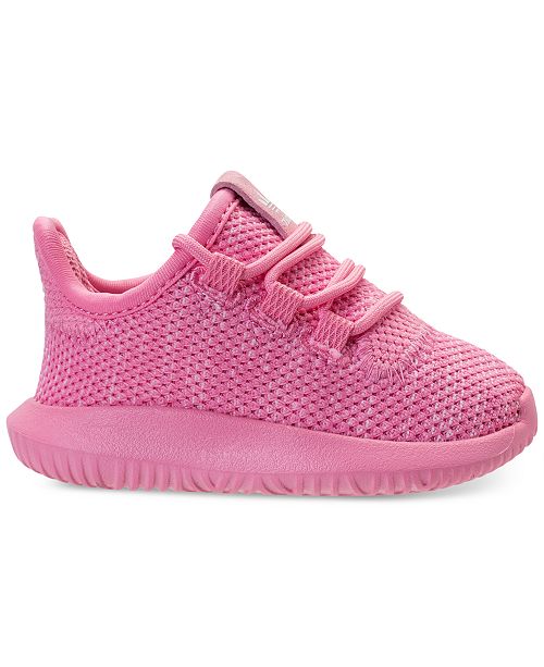 adidas Toddler Girls' Tubular Shadow Knit Casual Sneakers from Finish ...