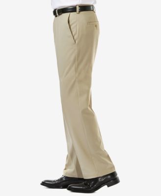 Men's Cool 18 PRO&reg; Classic-Fit Expandable Waist Flat Front Stretch Dress Pants