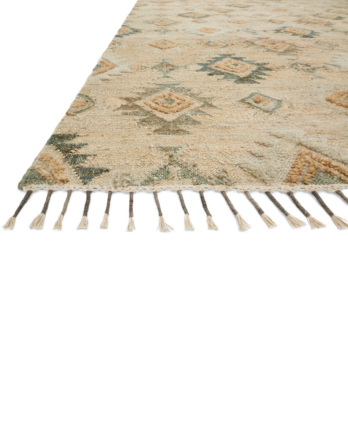 Loloi Owen Ow-05 Pewter/sand 5' X 7'6" Flatweave Area Rug In Tan,beige