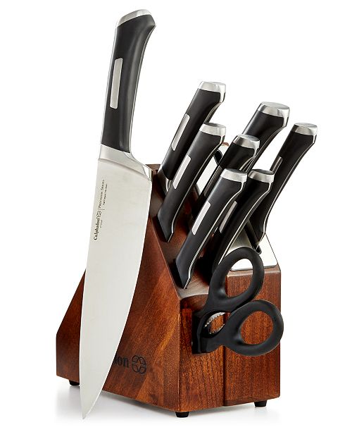 calphalon knife sets with block