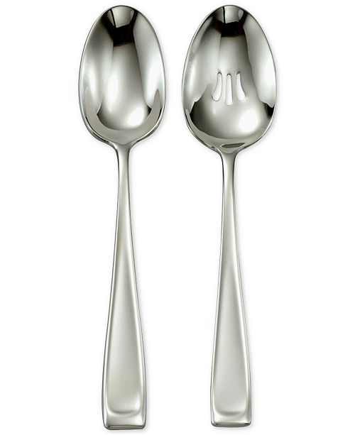 Oneida Moda 2 Pc Serving Spoon Set Reviews Flatware Dining